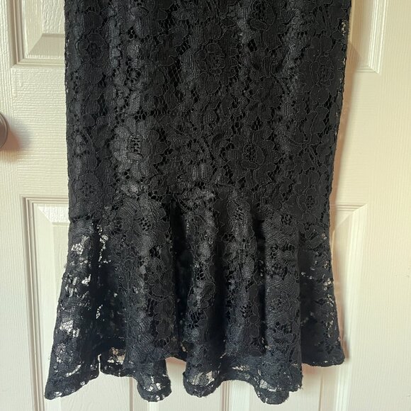 Guess Black Lace Midi Dress - Picture 5 of 10